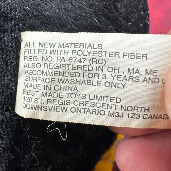 HOLIDAY CHRISTMAS PINQUIN 10" PLUSH TOY w/HAT, SCARF & STOCKING - Picture 7 of 7